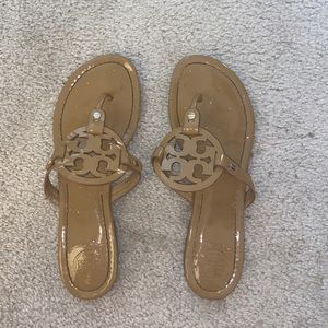 Tory Burch Patent Miller Sandals